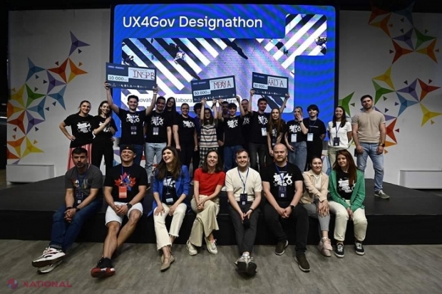 UX4Gov Designathon // Soluții pentru transformarea digitală a serviciilor publice din R. Moldova: Proiectele premiate