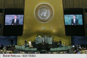 Președintele Iohannis, discurs la ONU: Conflictele prelungite din regiunea Mării Negre rămân o amenințare serioasă