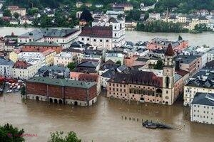 Inundații în Europa: Opt morți și sute de persoane evacuate