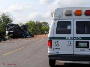 Accident GRAV de autobuz: 56 de morți și 25 de răniți