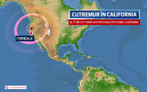 Cutremur cu magnitudinea 6,9 în statul american California 
