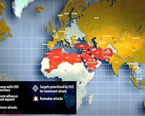 ALERTĂ TERORISTĂ! România, pe harta ţărilor cu risc de ATENTATE