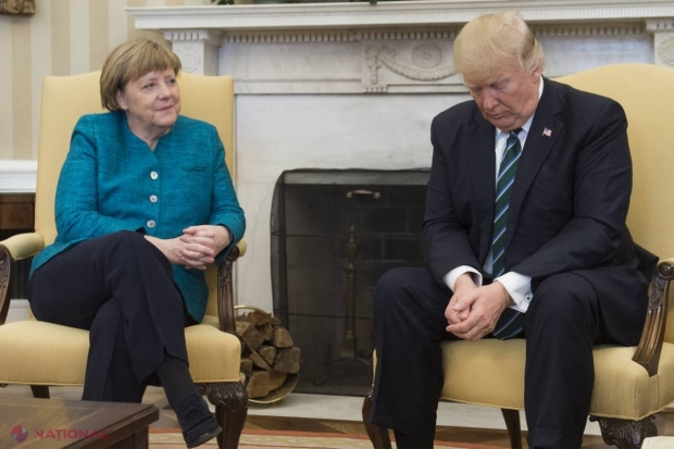Abia acum s-a aflat! De ce n-a vrut Trump să dea mâna cu Merkel. Berlinul consideră situaţia „REVOLTĂTOARE”