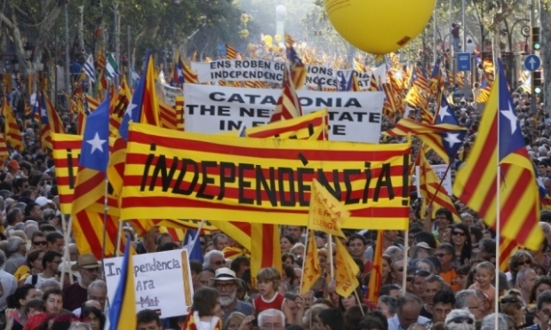 Serviciul de informații spaniol acuză oficial Rusia că SPRIJINĂ separatiștii catalani