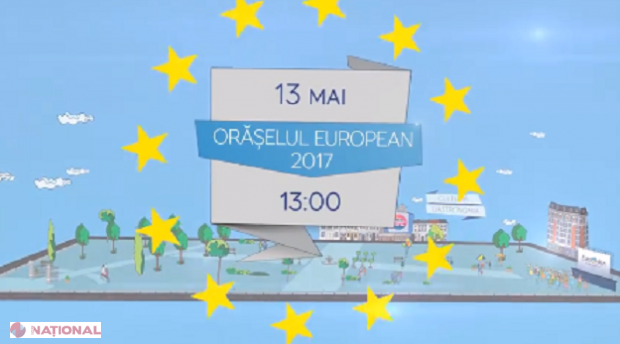 Ziua Europei // Cultura și gastronomia europeană, în centrul Chișinăului pe 13 mai