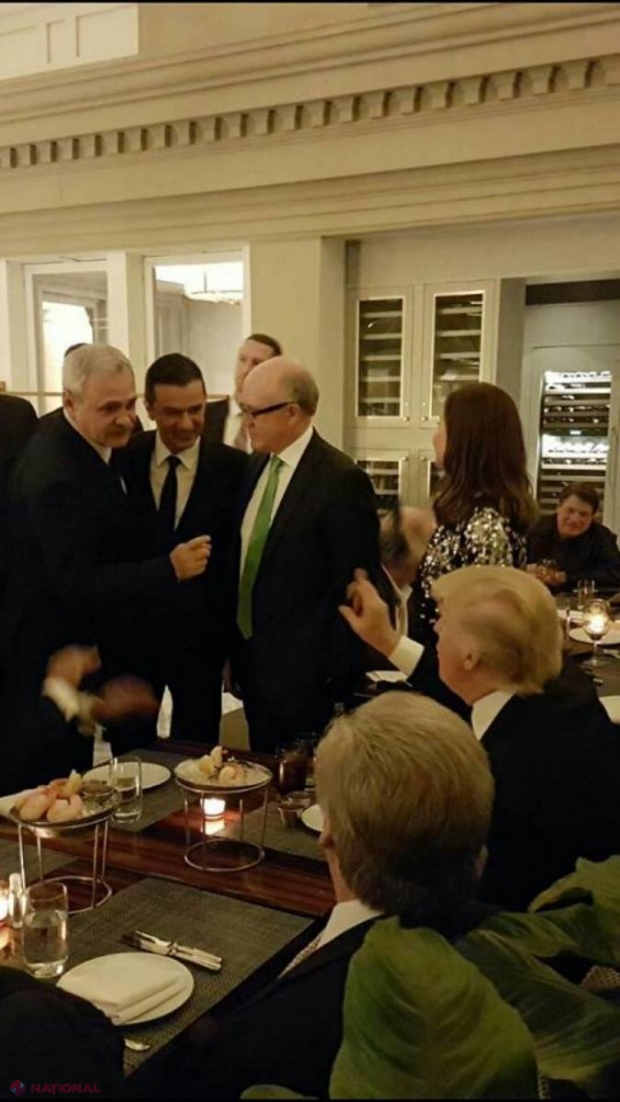 FOTO // Liderul principalului partid de la guvernare și premierul de la București, la masă cu Donald Trump