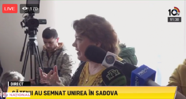VIDEO // Sadova lui Dodon semnează Declarația de Unire cu România și cere ANULAREA alegerilor parlamentare din toamnă