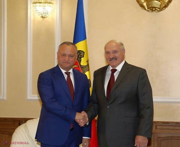Dodon l-a invitat pe Lukașenko la Chișinău: „Prețuim relațiile tradiționale cu Belarus”