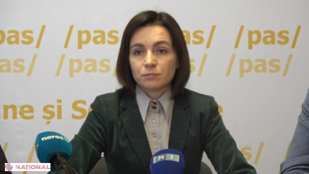 Maia Sandu nu ÎMPĂRTĂȚEȘTE ideea lui Andrei Năstase ca în lista comună să fie împărțită egal între PAS și PPDA: „Noi nu am vorbit de LISTĂ în acord”