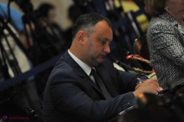 Socialistul Dodon ar putea rămâne FĂRĂ IMUNITATEA parlamentară