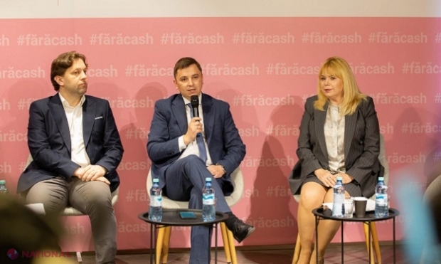 „Fără cash”, campanie națională lansată de Asociația Băncilor din Moldova. Guvernatoarea BNM, Anca Dragu: „Aducem cetățenilor R. Moldova posibilitatea plăților sigure, rapide și cu costuri din ce în ce mai reduse”