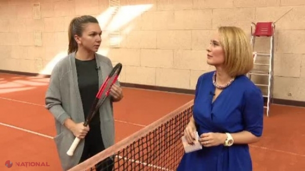 Simona Halep i-a dat Andreei Esca racheta de la Australian Open. Cu cât a vândut-o vedeta Pro TV