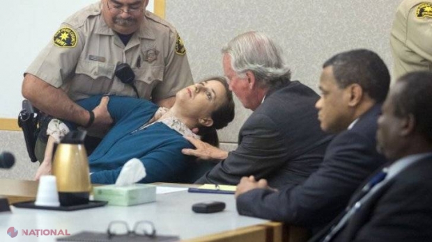 Acuzată că a plănuit uciderea soțului, o femeie a leșinat în sala de judecată după ce a auzit sentința