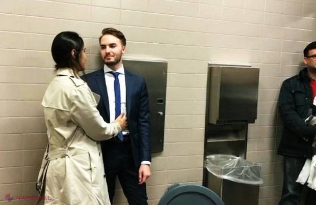 VIDEO // Un cuplu a spus „DA” într-o toaletă. Uite motivul incredibil!