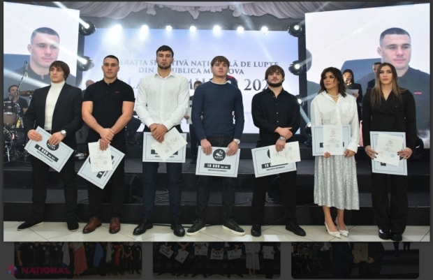 VIDEO // A.S.I.C.S. a premiat performanțele luptătorilor moldoveni: ,,Sportivii acestei federații sunt cei mai buni ambasadori ai R. Moldova și ne bucurăm pentru rezultatele lor