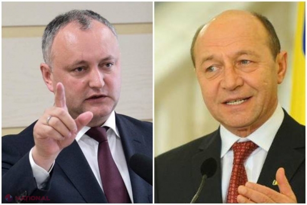 Dodon susține că Băsescu l-ar fi SUNAT după ce a câștigat ALEGERILE prezidențiale: „Va sta după gard. S-o facă pe deşteptul acasă la el”