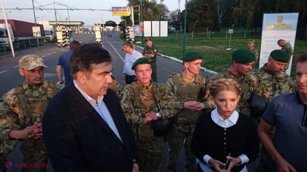 Saakashvili: „Nu am niciun conflict cu Poroșenko. El are un conflict cu mine”