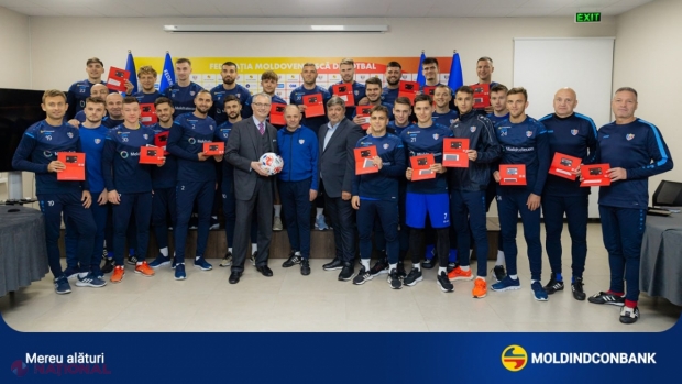 Președintele Moldindconbank, în cantonamentul echipei NAȚIONALE de fotbal a R. Moldova, înainte de meciul crucial cu Albania: „Urmează un meci important pentru țară. Hai, Moldova! Îți suntem alături!”