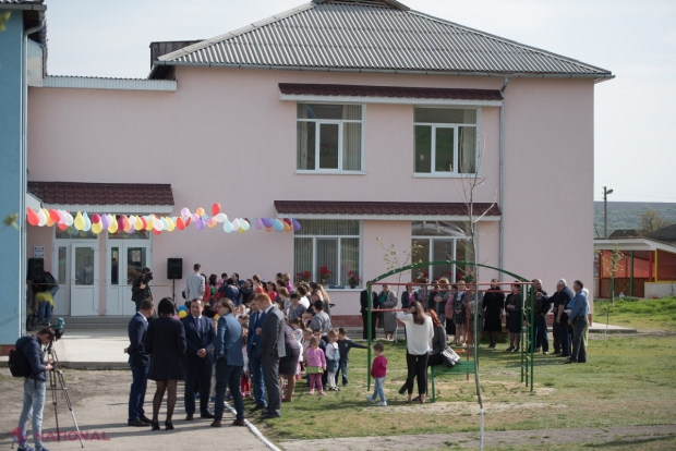 FOTO // O grădiniță din R. Moldova care nu fusese reparată de 32 de ani, SALVATĂ de Guvernul României: A 845-a la număr 