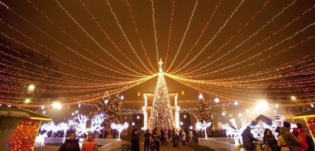 În Chișinău, startul sărbătorilor de iarnă va fi dat pe 1 decembrie: Spectacol de lumini și focuri de artificii, de Revelion