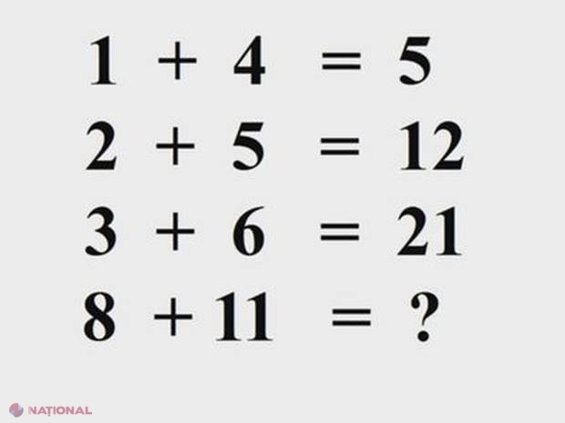VIDEO // Problema de matematică pe care doar o persoană dintr-o mie o poate rezolva. Majoritatea oamenilor dau ca răspuns numărul 40