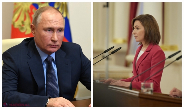 Maia Sandu îi RĂSPUNDE lui Putin, care pretinde că Rusia asigură cu gaze R. Moldova: „Nu mai suntem dependenți de „Gazprom”, Rusia nu ne mai poate ȘANTAJA”. R. Moldova NU va plăti rușilor datoria inventată de peste 700 de milioane de dolari