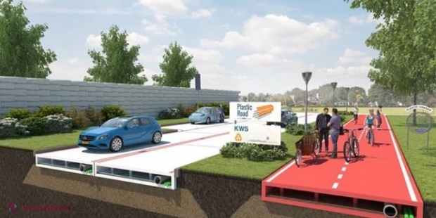 MIRACULOS // Olandezii încep să construiască drumuri „veșnice” din plastic!