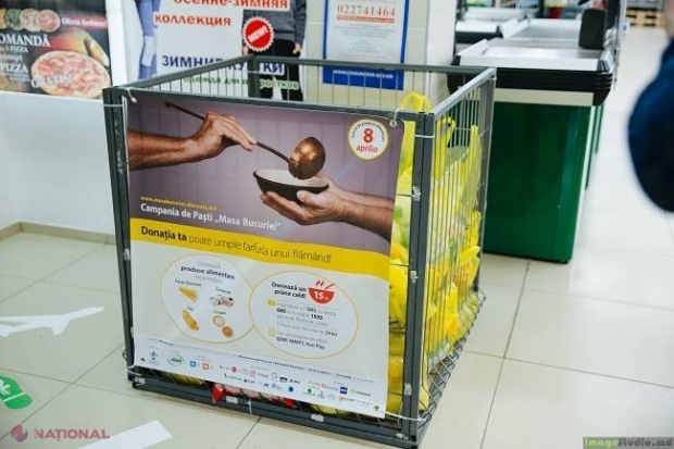 GENEROZITATEA cetățenilor R. Moldova: Tone de produse alimentare DONATE pentru cei nevoiași în ajun de Paște