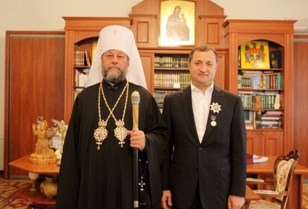 Vlad Filat, la sfat cu Mitropolitul Vladimir. AFLĂ ce au discutat 
