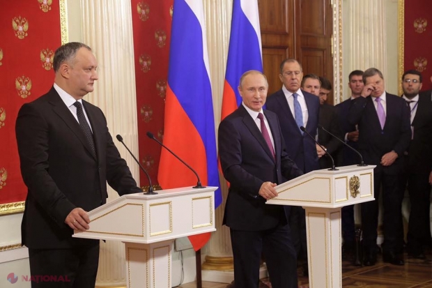 Dodon l-a felicitat pe Putin cu „VICTORIA STRĂLUCITĂ în alegeri”: „Declar cu toată responsabilitatea că nu doar rușii au nevoie de o Rusie PUTERNICĂ”