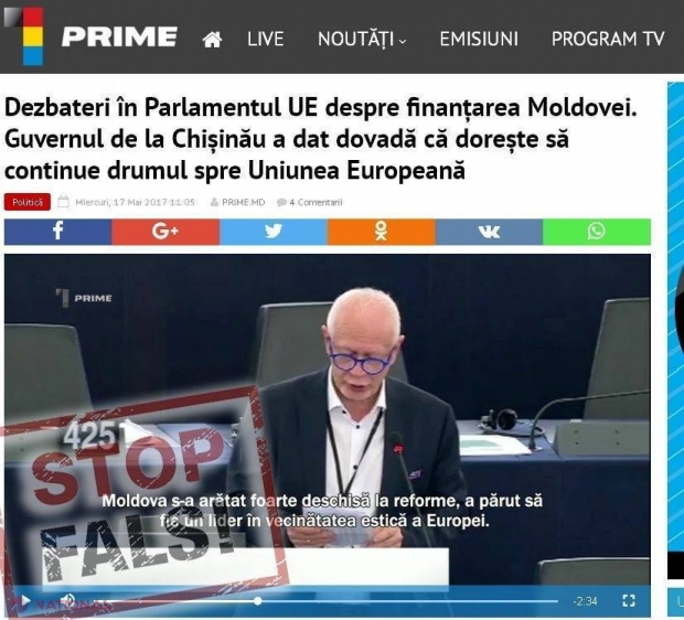 STOP FALS // Eurodeputatul Michał Boni solicită scuze oficiale de la Publika TV