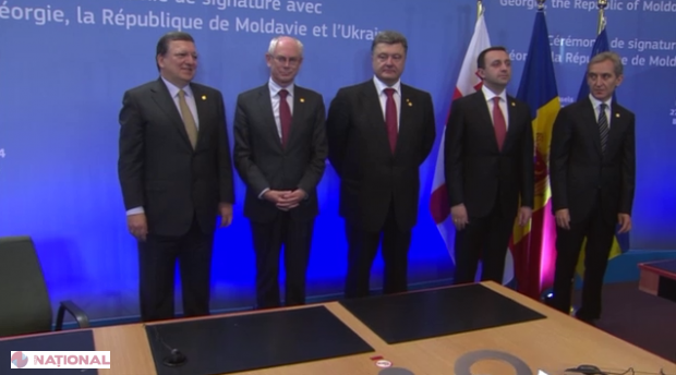 REPORTAJ FOTO // R. Moldova a semnat Acordul de Asociere și de Liber Schimb cu UE