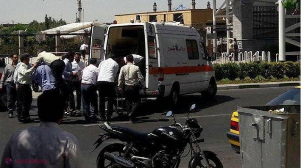 TEHERAN: Atac TERORIST cu mitraliere și bombe la Parlament și mausoleul Khomeini. Surse: ȘAPTE morți 