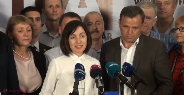 VIDEO // AVERTISMENTUL Maiei Sandu la adresa lui Andrei Năstase: „Noi o să fim cu ochii pe el”
