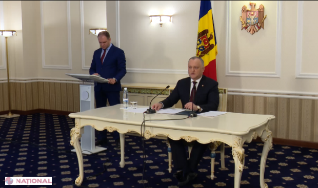 DOC // Președintele Dodon EZITĂ să promulge legea privind SECURIZAREA spațiului informațional. A sesizat Curtea Constituțională