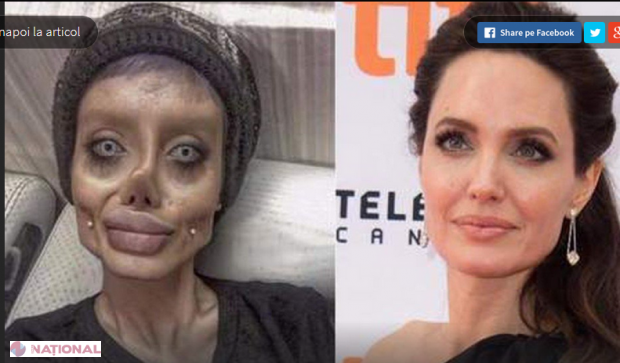 FOTO // Și-a făcut 50 de operații pentru a semăna cu Angelina Jolie! Rezultatul e devastator