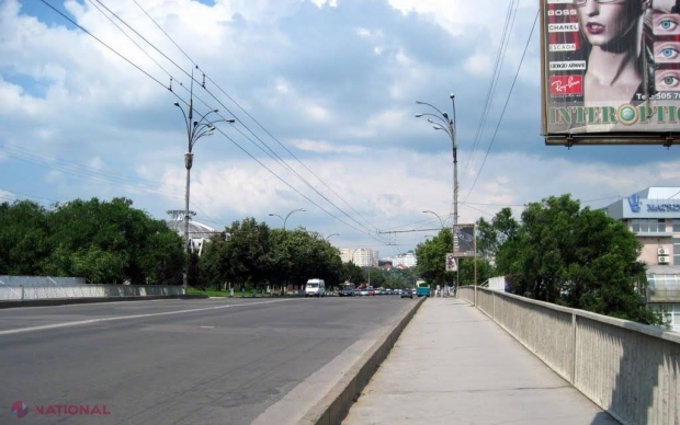 Atenție, șoferi! Circulația rutieră pe o stradă importantă din Chișinău va fi închisă din această seară 