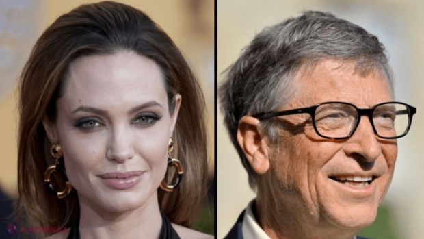 Angelina Jolie și Bill Gates, veste surprinzătoare despre cei doi