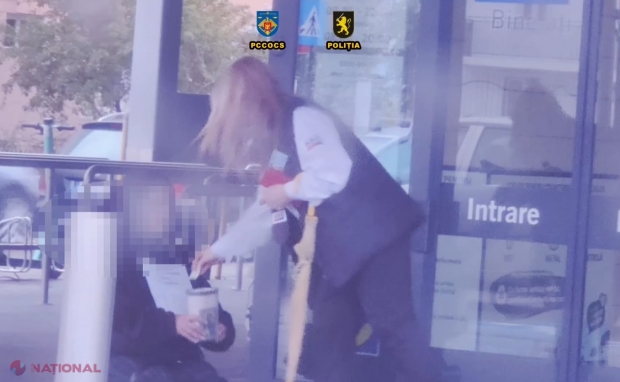 VIDEO // Femeie de 43 de ani cu grad de dizabilitate, MAMĂ a doi copii, TRAFICATĂ în scop de cerșetorie în România. Suspecții din Nisporeni, tată, fiu și nepot, REȚINUȚI