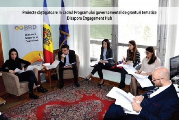 Numele cetățenilor R. Moldova din DIASPORĂ care vor primi bani de la Chișinău pentru a implementa proiecte acasă