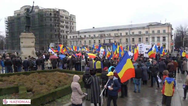 VIDEO // Marșul UNIRII, la Chișinău