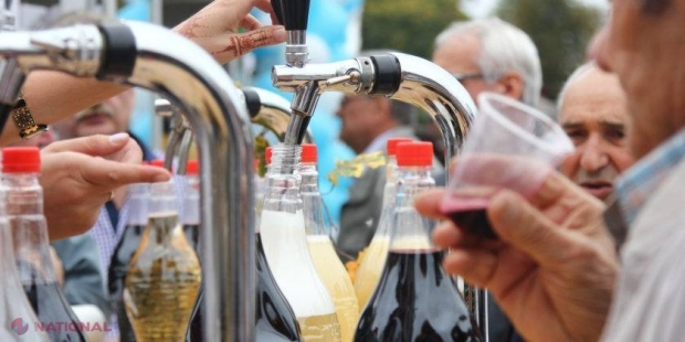 Câte sticle cu vin au fost consumate în centrul capitalei de Ziua Națională a Vinului