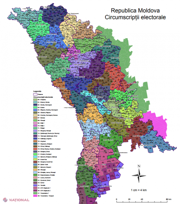 DOC // Guvernul a aprobat HARTA circumscripțiilor uninominale: Adresele secțiilor de votare din fiecare circumscripție