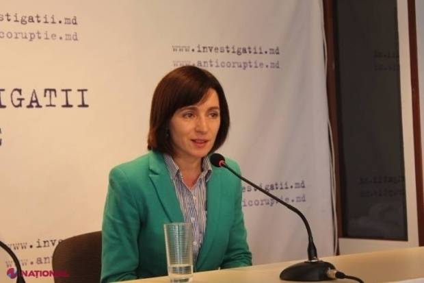 Maia Sandu COMENTEAZĂ desemnarea de către CSP a lui Harunjen la functia de procuror general