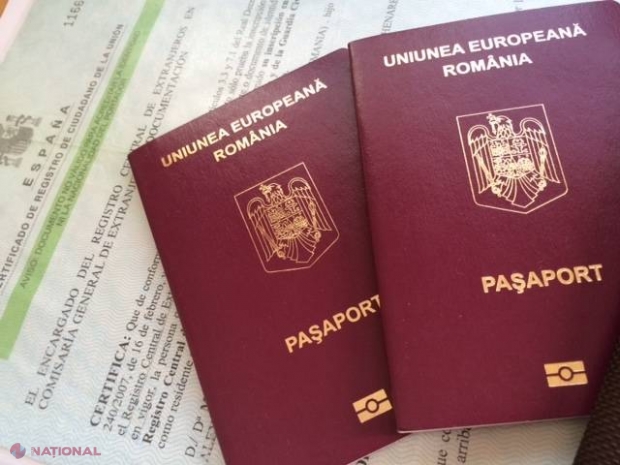 Câți moldoveni au primit cetățenia României în anul 2015? Date EUROSTAT