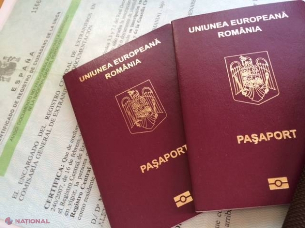 Câți moldoveni au primit cetățenia României în anul 2015? Date EUROSTAT