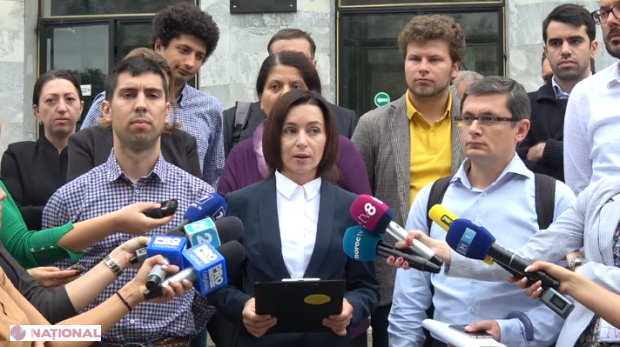 Maia Sandu, invitată la Procuratură: „Va fi înștiințată despre răspunderea penală pe care ar putea să o poarte”