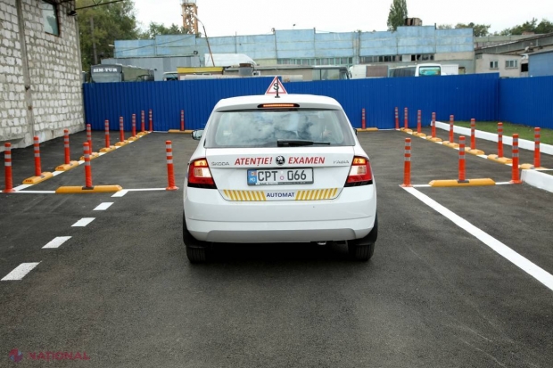 Poligon NOU: Cum vor susține, de-acum încolo, șoferii începători examenul la proba practică în Chișinău