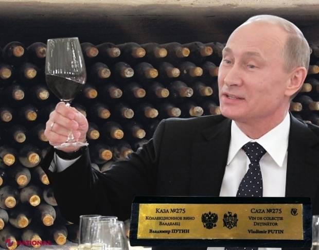 Putin vrea să-și ia colecția de vinuri pe care o păstrează în R. Moldova? Ultima decizie a Moscovei