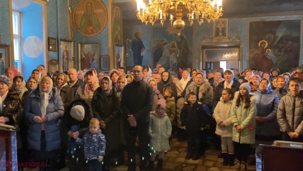 VIDEO // O parohie dintr-o localitate cu peste 5 000 de locuitori ADERĂ la Mitropolia Basarabiei: „De acum încolo, suntem parte a Bisericii Ortodoxe Române”
